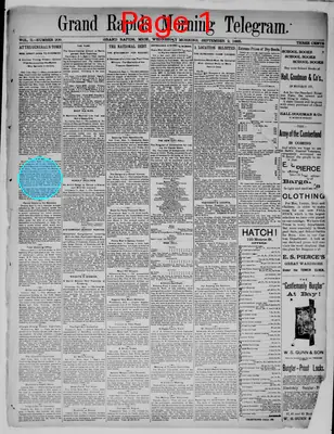 Page thumbnail for Grand Rapids Morning Telegram