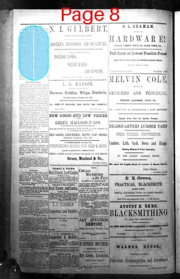 Page thumbnail for The Warner Weekly Sun