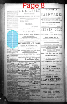 Page thumbnail for The Warner Weekly Sun
