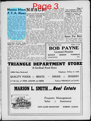 Page thumbnail for The Robbins Eagle
