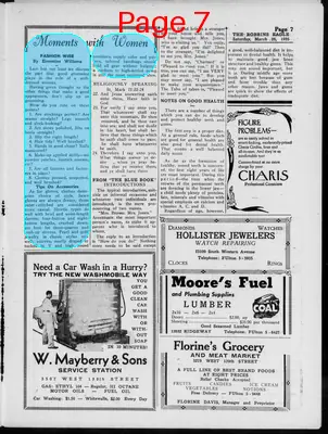 Page thumbnail for The Robbins Eagle