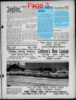 Page thumbnail for The Robbins Eagle