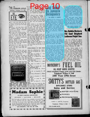 Page thumbnail for The Robbins Eagle