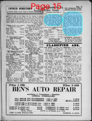 Page thumbnail for The Robbins Eagle