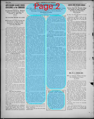 Page thumbnail for The American Issue
