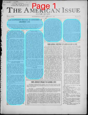 Page thumbnail for The American Issue
