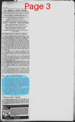 Page thumbnail for The Southern Jewish Weekly