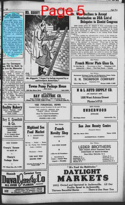 Page thumbnail for The Southern Jewish Weekly
