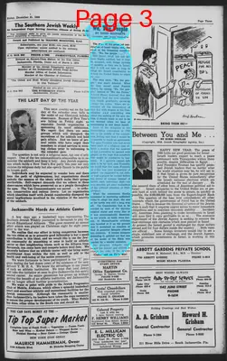 Page thumbnail for The Southern Jewish Weekly