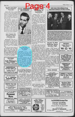 Page thumbnail for The Southern Jewish Weekly