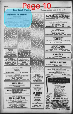 Page thumbnail for The Southern Jewish Weekly