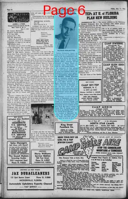 Page thumbnail for The Southern Jewish Weekly
