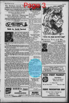 Page thumbnail for The Southern Jewish Weekly