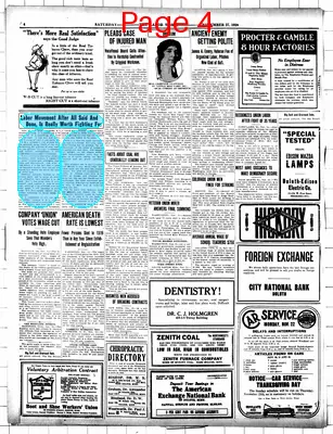 Page thumbnail for The Labor World