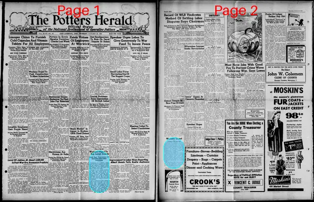 Page thumbnail for The Potters Herald
