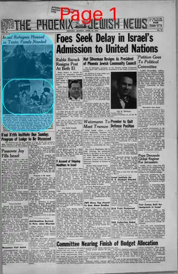 Page thumbnail for The Phoenix Jewish News