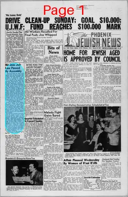 Page thumbnail for The Phoenix Jewish News