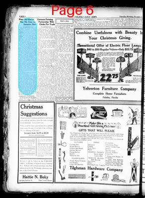 Page thumbnail for Palatka Daily News