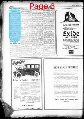 Page thumbnail for Palatka Daily News