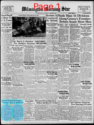 Page thumbnail for The Wilmington Morning Star