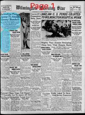 Page thumbnail for The Wilmington Morning Star