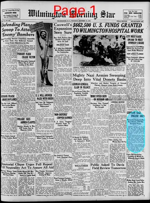 Page thumbnail for The Wilmington Morning Star