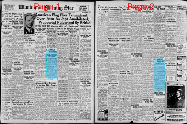 Page thumbnail for The Wilmington Morning Star
