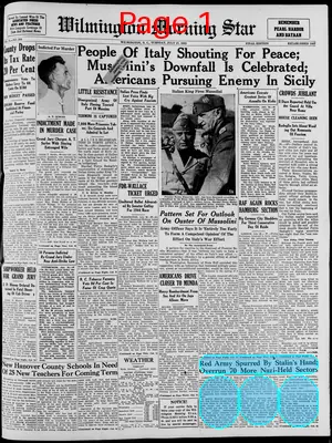 Page thumbnail for The Wilmington Morning Star