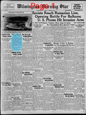 Page thumbnail for The Wilmington Morning Star