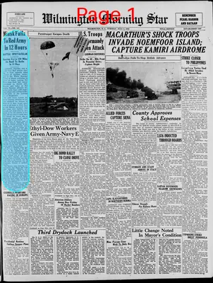 Page thumbnail for The Wilmington Morning Star