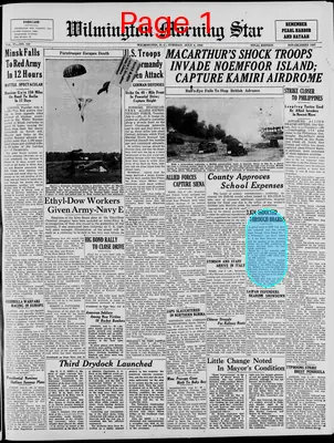 Page thumbnail for The Wilmington Morning Star