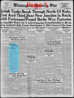 Page thumbnail for The Wilmington Morning Star