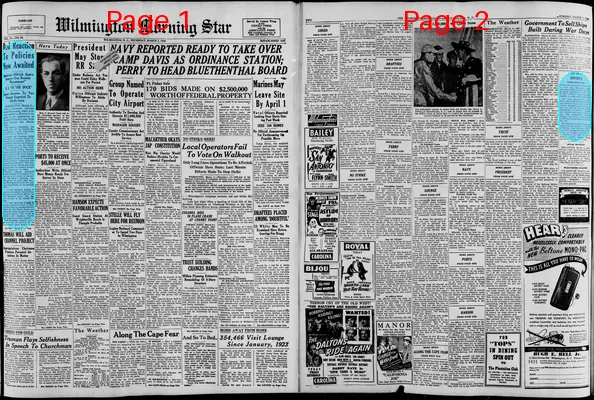 Page thumbnail for The Wilmington Morning Star