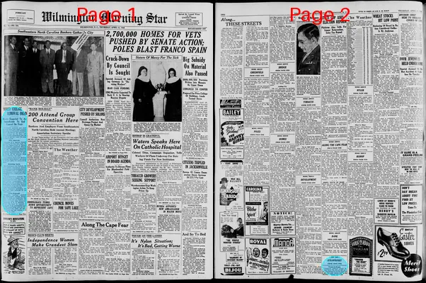 Page thumbnail for The Wilmington Morning Star