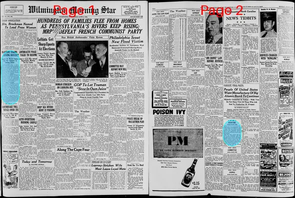 Page thumbnail for The Wilmington Morning Star