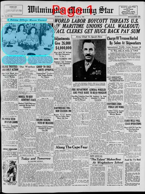 Page thumbnail for The Wilmington Morning Star