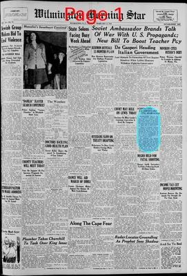 Page thumbnail for The Wilmington Morning Star