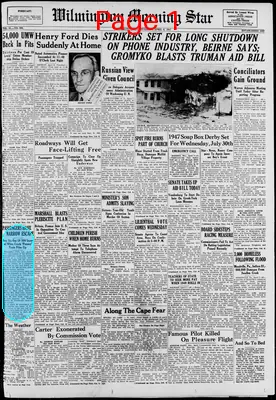 Page thumbnail for The Wilmington Morning Star