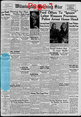 Page thumbnail for The Wilmington Morning Star