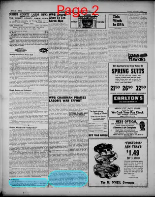 Page thumbnail for Summit County Labor News