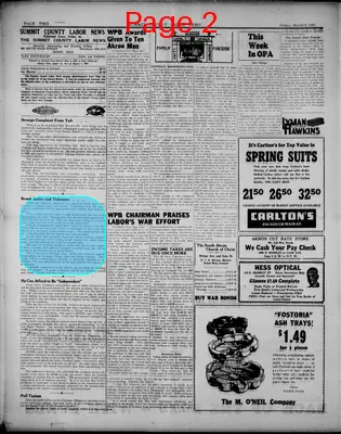 Page thumbnail for Summit County Labor News