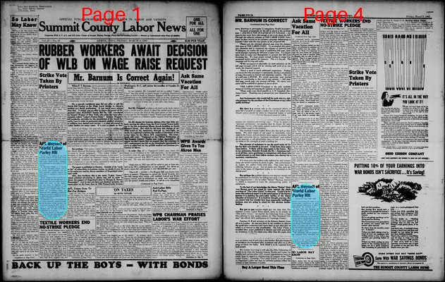 Page thumbnail for Summit County Labor News