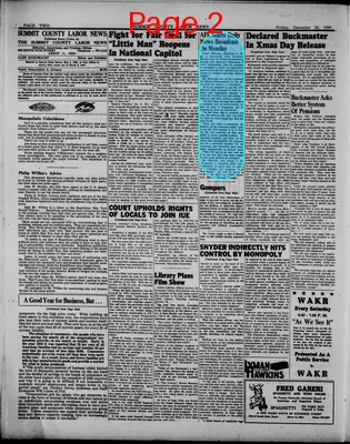 Page thumbnail for Summit County Labor News