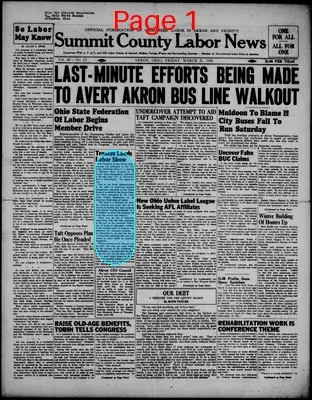 Page thumbnail for Summit County Labor News