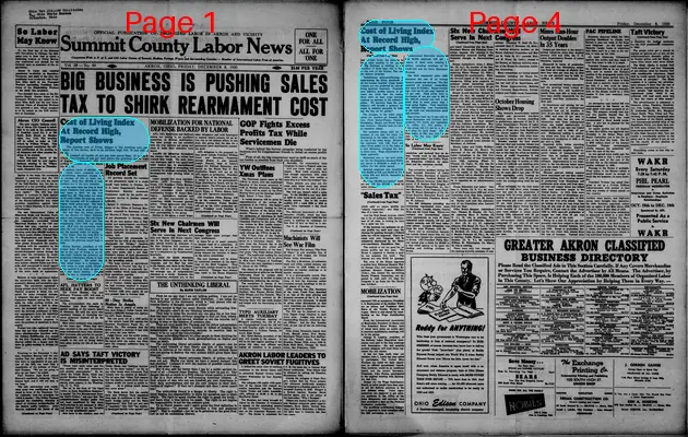 Page thumbnail for Summit County Labor News