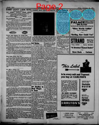 Page thumbnail for Summit County Labor News