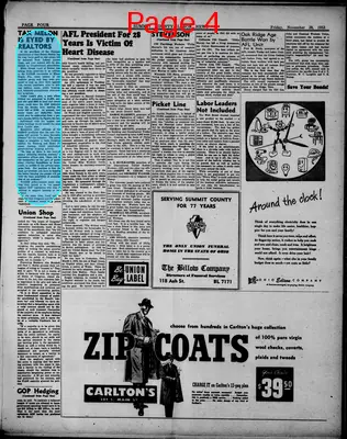 Page thumbnail for Summit County Labor News