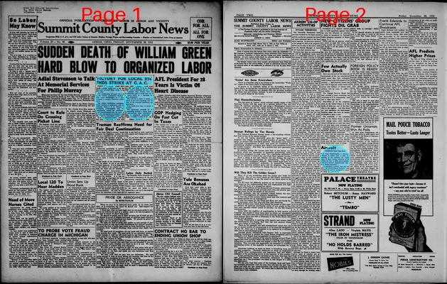 Page thumbnail for Summit County Labor News