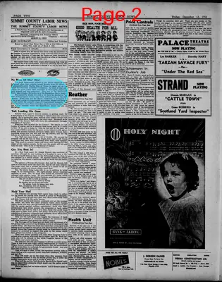 Page thumbnail for Summit County Labor News