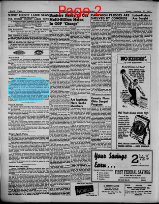Page thumbnail for Summit County Labor News